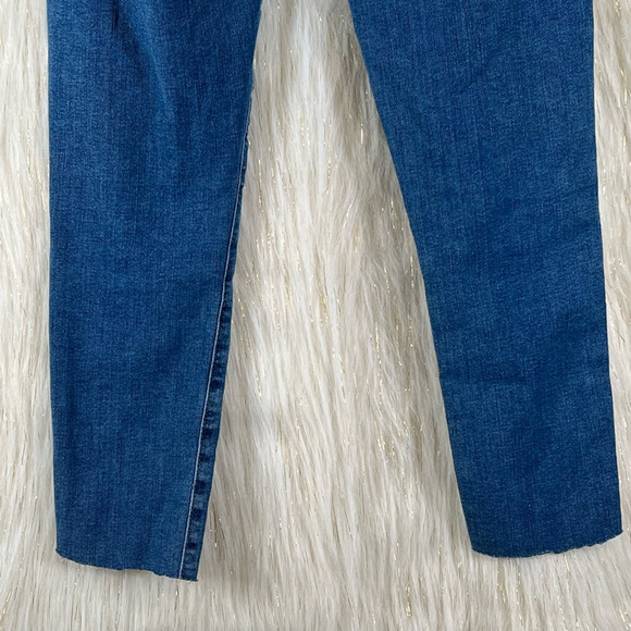 Joes Jeans Womens Skinny Ankle Stretch Medium Wash Mid Rise Raw Hem Zip Denim 27 - Picture 6 of 10